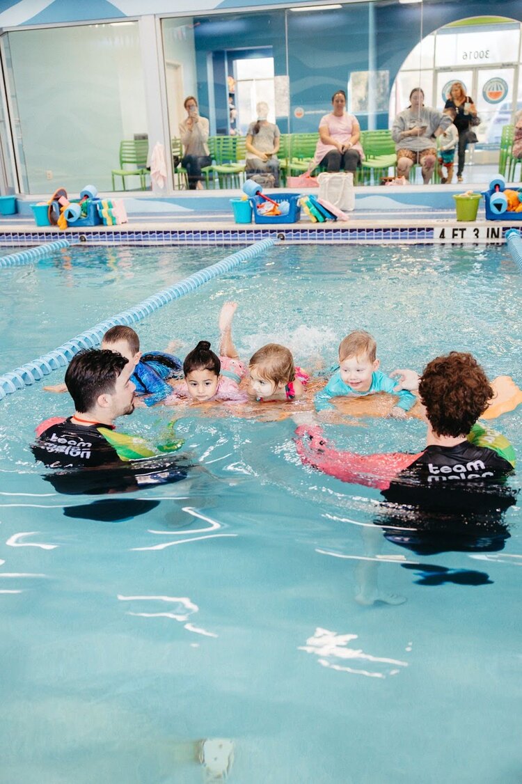 basic skills in swimming